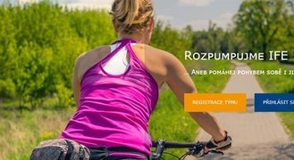 Čtvrtý ročník sportovně-charitativní výzvy Rozpumpujme IFE je tady